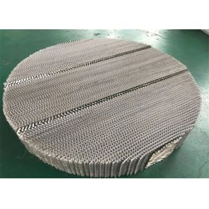 Best Petrochemical Field SS316 Metal Structured Packing In Distillation Column 450y wholesale