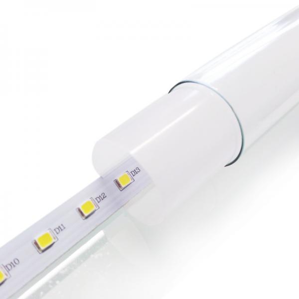 Cheap 9-24W Warm White T8 LED Tube With Aluminum Lamp Body For Household Lighting for sale