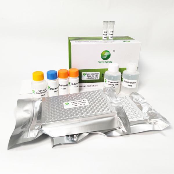 Porcine Foot And Mouth Disease Virus Porcine Test Kit 3ABC Antibody 192 Wells/Kit