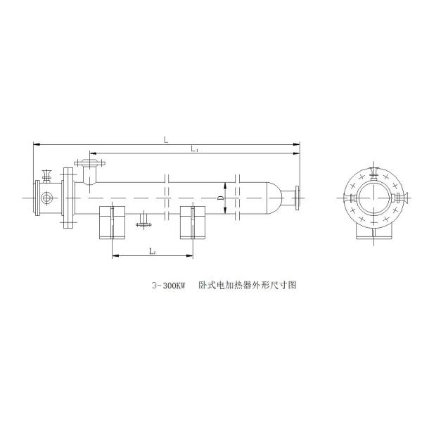 Mi Cable Horizontal Electric Heater Of Mineral Insulated Cable Element