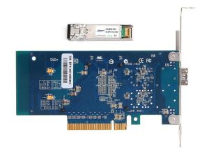 China 10G Single Port Gigabit Ethernet Server Application NIC 10G Ethernet LAN Card Fiber Server NIC With Singlemode Module on sale