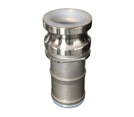 Casting Antistatic 75mm PTFE Lined Pipe Fittings Type E Camlock Fitting