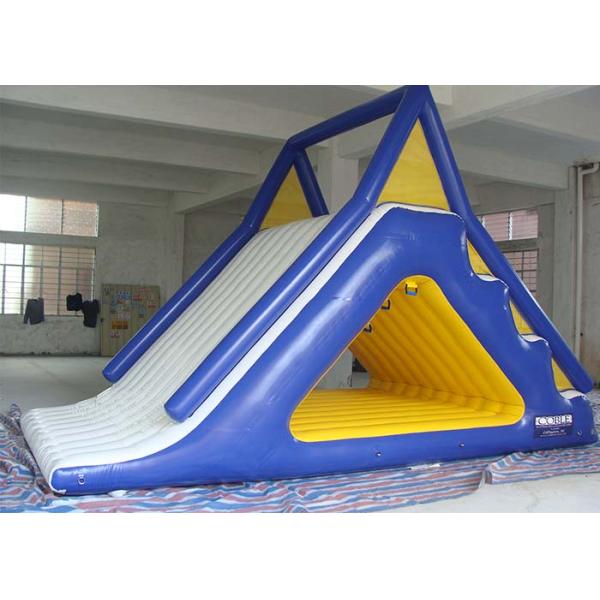 Commercial Outdoor Gaint Inflatable Water Slide Played In Water For Kids And Adults