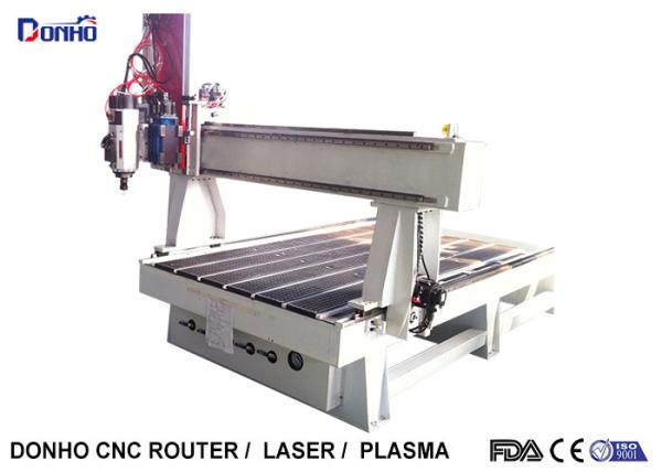 Desktop 4 Axis Cnc Milling Machine / Heavy Duty CNC Router With Syntec Control