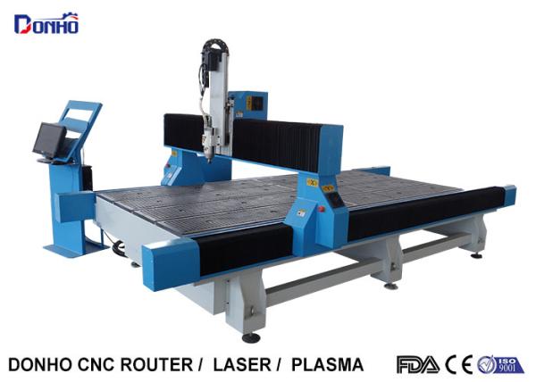 Cheap Blue Color Desktop CNC Milling Machine With Protective Cover On X Y Axis Rails for sale