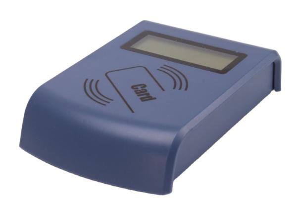 Cheap TCP RFID Proximity POE Card Reader Writer With LCD Screen Desktop Usage for sale
