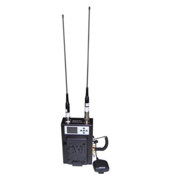 Cheap Two Way Voice Mobile Video Transmitter SDi COFDM Wireless AES/ABS Encryption 128 Bit for sale