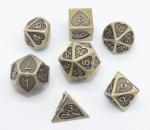 Practical Tabletop Gaming Dice Set Neat Sharp Edges Manual Grinding
