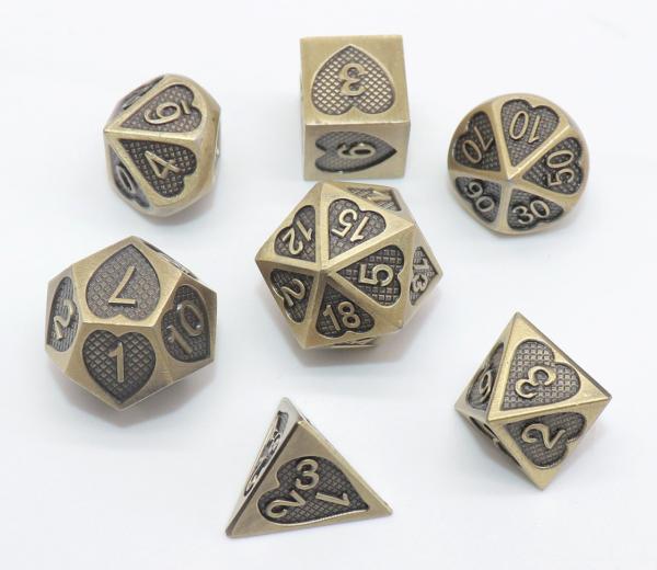 Cheap Practical Tabletop Gaming Dice Set Neat Sharp Edges Manual Grinding for sale