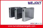 Alarm High Speed Retractable Flap Barrier Auto Detection Flap Gate
