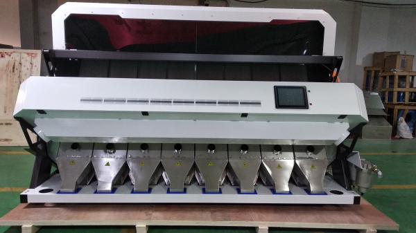 Cheap High Throughput 8 Chutes Wheat Color Sorter , CCD Wheat Sorting Machine for sale