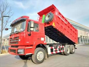 Best 10 Tyres SHACMAN 30t Dump Truck F3000 6x4 380Hp EuroII Red Tipper Diesel Engine wholesale