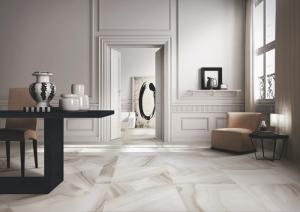 Best Agate Light Grey Floor Tiles Wall Tiles , Luxury Marble Look Floor Tile wholesale