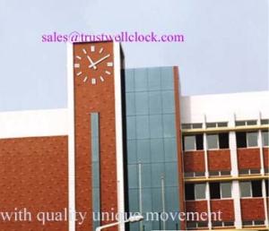 Best Tower Clocks with stepper motor movement mechanism, waater proof, maintenance free for all usage life wholesale