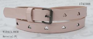 Best Pink Punching Kids Fashion Belts Heart Shape Holes Decoration Available wholesale