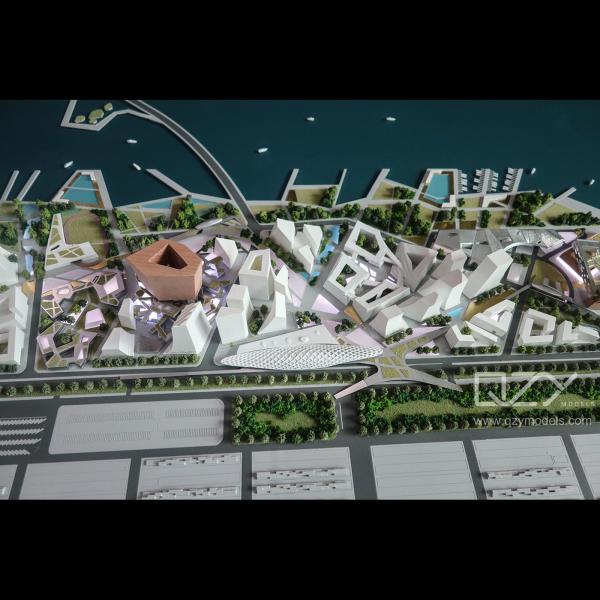 Urban Planning Models - NBBJ -1:2000 Tencent Da Chan Bay Master Plan Model