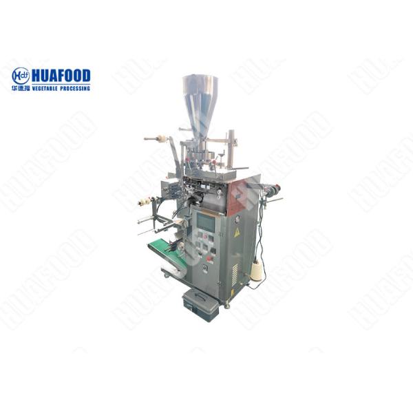 Nylon Single Chamber Triangular 5g Tea Bag Manufacturing Machine