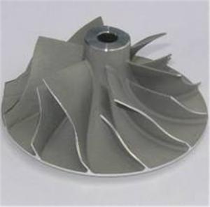 Strictly Control Turbo Compressor Wheel Casting Part Surface Finishing Standard Size