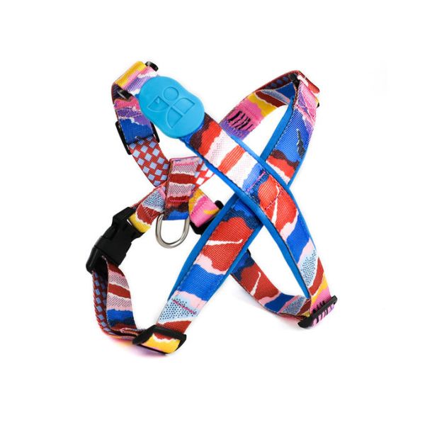 Hiking No Slip Adjustable Dog Harness For Car Stop Dog From Pulling