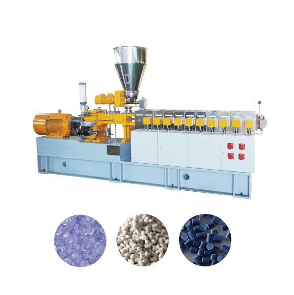 Cheap High Torque High Speed Compounding Extruder  for Plastic Alloying Filling Mixing Reinforcing Compounding of Masterbatch for sale