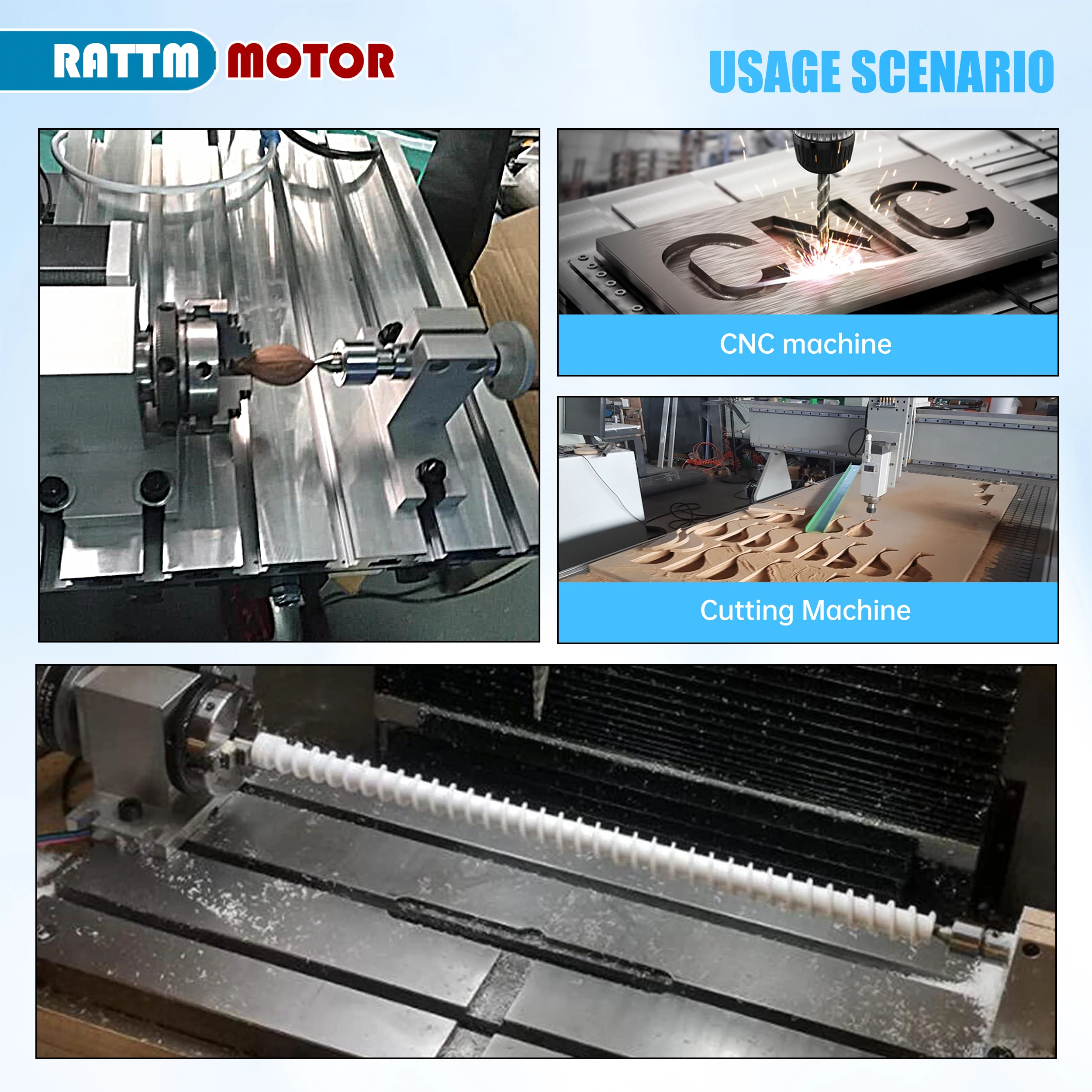 Dividing Head Reduction Gearbox 10:1 CNC Rotary Axis Kit 4th With 3 4 Jaws Chuck