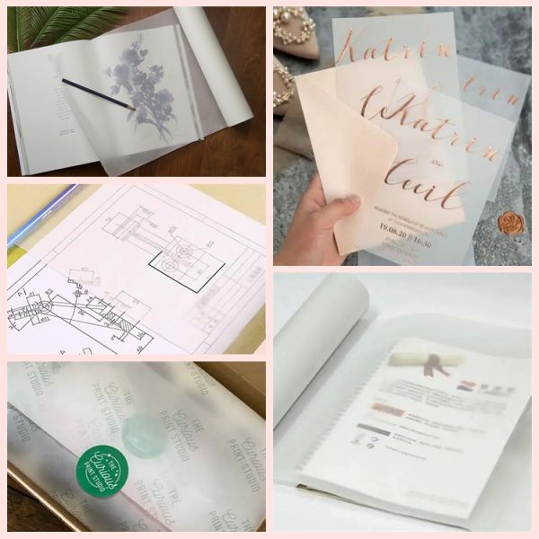 Sulphuric Acid Paper 75gsm High Transparency Tracing Paper for Drawing & Packaging Sulphuric Acid Paper 75gsm High Transparency Tracing Paper For Drawing & Packaging