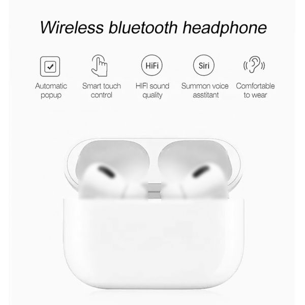 China AP3 Wireless Tws 1:1 Earbuds For Apple Earphone Headphone Bluetooth Headset