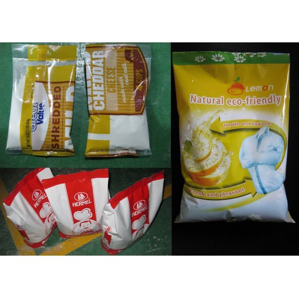 Coffee Powder Vertical Form Fill Seal Machine Auger Filler Double Belt Film