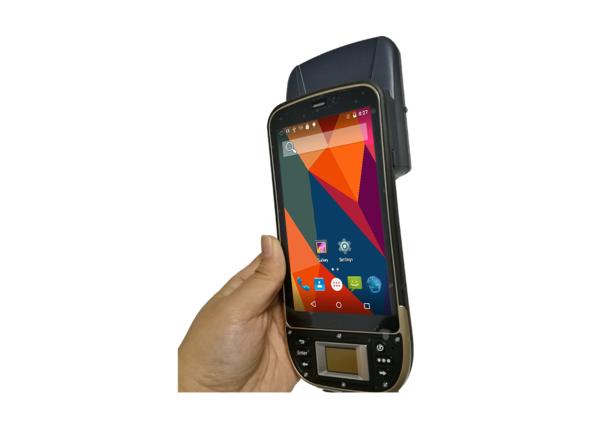 Cheap Portable Biometric Fingerprint Scanner Android with UHF Reader in a unit for sale