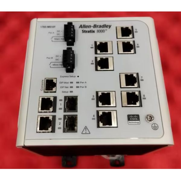 stratix 8000 ethernet switch 1783-ms10t allen bradley plc rockwell 10 Port Switch