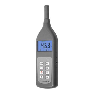 Cheap 30 Group Memory Sound Level Meter HSL-5868P 1/2 Inch Electret Condenser Type For Precise Readings for sale