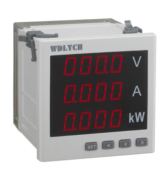 Cheap Programmable Digital Multi Meter Single Phase  2 Switch Output Analog for sale
