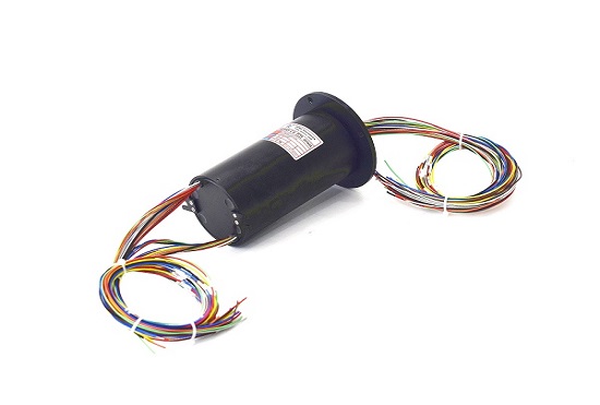 3000 Rpm High Speed Slip Ring Flange Installation Way For Roation Table