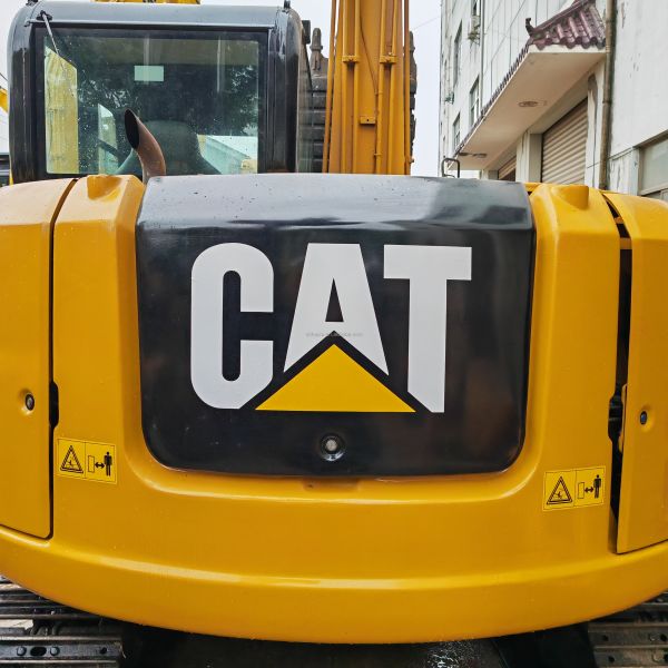 IN STOCK USED CARWLER EXCAVATOR CAT307E/SECOND HAND ORIGINAL COLOR EXCAVATOR CAT 307 E ON SALE
