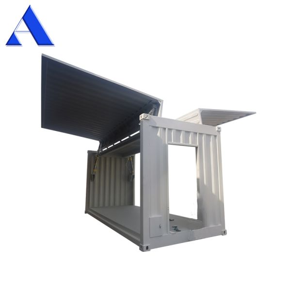 SPA-H Corten-A 20ft Electric Hydraulic Wing Flying Opening Dry Shipping Container Side Door with Side Open Design