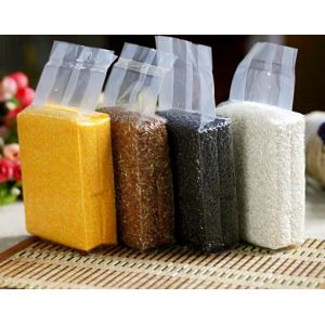 FDA see through 150 microns Transparent Stand Up Pouch With Zipper