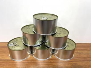 China CMYK Pantone Printing Custom Tin Cans With Easy Open Normal Lid on sale