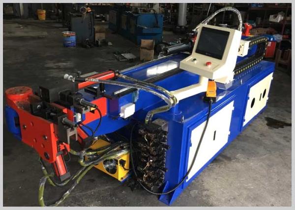 Cheap High Performance Automatic Pipe Bending Machine Large Radius Pushing Function for sale