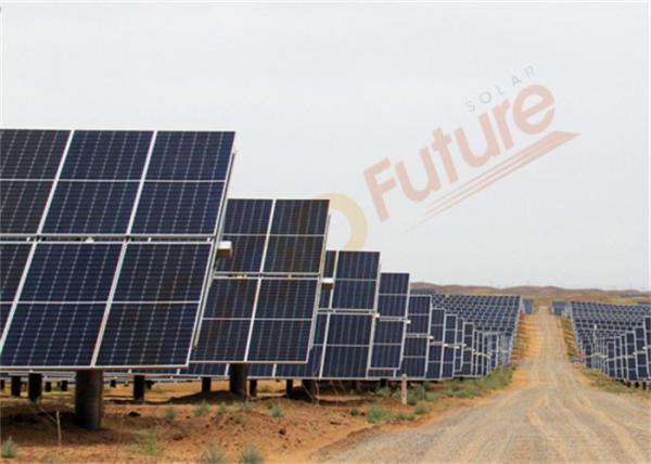 Cheap 50m/S PV Tracking System 90 Modules Mechanical Solar Tracker for sale