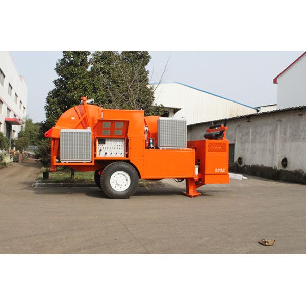 2x70kN 77kw 103hp Stringing Tools For Transmission Lines Water Cooling System