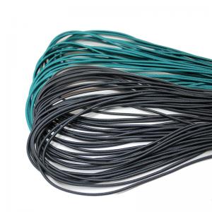 Best Oeko Tex Round Drawstring Cord Thin Bracelet Elastic Cord For Jackets wholesale