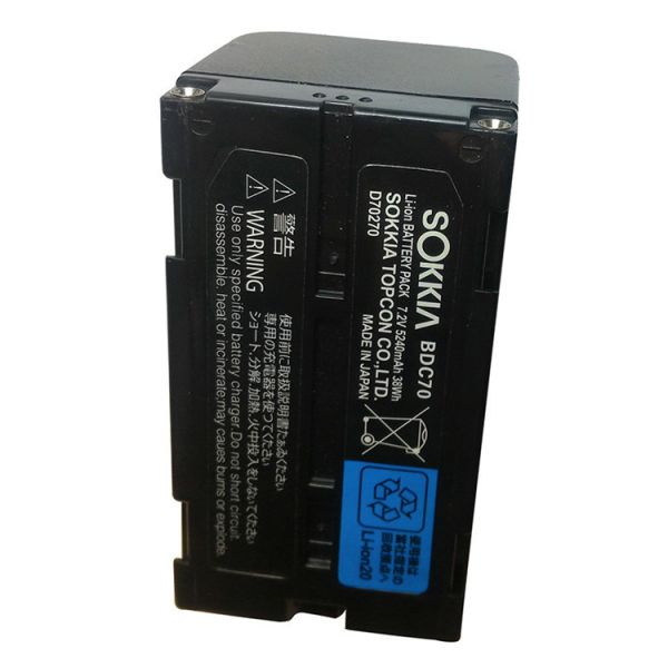 5240mah Li Ion Sokkia Bdc70 Battery 7.2 Volt For Cx Fx Total Station