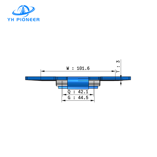 High Temp Resistance Single Hinge Chain Plate For automatic Conveyor Systems