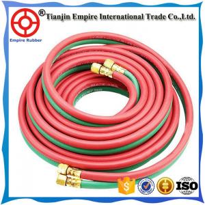 Made in China rubber twin welding hose oxygen & acetylene hose double hose for industrial use
