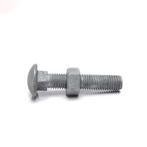 China DIN603 Cup Head Square Neck Carriage Bolts High Performance Cup Head Bolt And Nut on sale