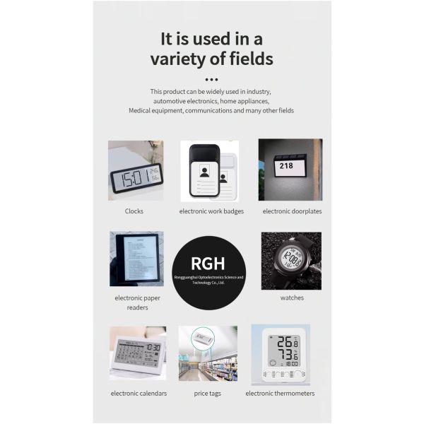 E Ink Display 2.13 Inches OEM Compact SPI 122x250 With Light Weight