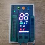 Double Color 2 Digit 7 Segment Common Anode SMD Type LED Display For Electromobi