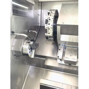 Y Axis Turret Dual Spindle Precision Automatic CNC Lathe Machine