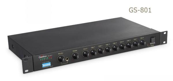 Cheap 8 In 8 Out DSP Audio Processor With Auto Mixer Matrix Mixer And Feedback Suppressor for sale