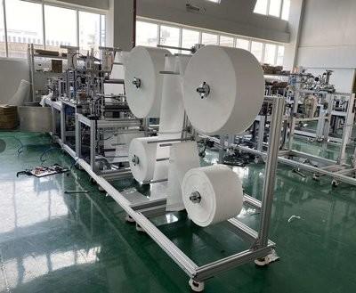 Cheap Computer Program Control KN95 Dust Mask Making Machine Adjustable Speed for sale